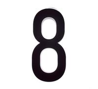 Entgoinggo Numeri civici, resistenti alle intemperie per esterni retroilluminati a LED, numeri da 0 a 9, targhetta personalizzabile per indirizzi per ville, hotel e cortili (9)