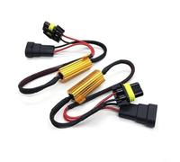Entgoinggo Per 9005 9006 LED Kit Resistore di Carico 50 W Decoder Filo di Rame Puro Canbus Errore Fix Flicker Per Eliminator Faro Lampadina Cablaggio