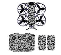 Entgoinggo Per Dji Neo2 adesivi in PVC e protezioni per il corpo, set di pellicole resistenti ai graffi, pellicole protettive colorate, facili da applicare, accessori per la sicurezza in volo (E)