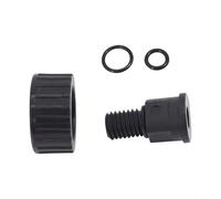 Entgoinggo R0552000 Kit adattatore serbatoio, con O-Ring, per Zodiac, per filtri Jandy, adatto per DEV48 DEV60 DEL, per CV JS CJ S Series 100 150 200 250 ottone plastica (plastica)