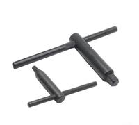 Entgoinggo Robusto mandrino per tornio per fresatura, chiave quadrata, manico a T per una migliore presa, diverse dimensioni da 8 mm a 17 mm, per varie applicazioni (17 x 17)