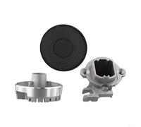 Entgoinggo Set di 3 pezzi di ricambio per coperchio della stufa a gas, coperchio a corona, protezione con distribuzione uniforme del calore, kit di accessori da cucina (piatto 55)
