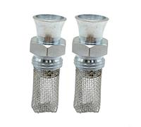 Entgoinggo Silenziatore parascintille, per decespugliatori e decespugliatori FS240 FS251 FS360 FS410 FS460 riduce le emissioni e previene la fuoriuscita delle scintille (2 pezzi)