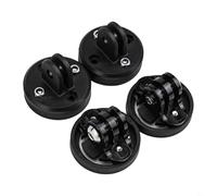 Entgoinggo Supporto luce computer bici e braccio di estensione della fotocamera per Garmin adattatore anteriore per faro o Action Cam staffa in plastica set per ciclismo unità GPS (un set)