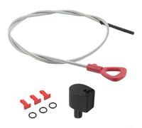 Entgoinggo Tappo e perno per asta di livello della trasmissione per Mercedes serie 7226, strumento di controllo del livello dell'olio con meccanismo di bloccaggio per manutenzione auto CLK