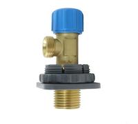 Entgoinggo Valvola ad angolo in ottone compatibile con Geberit G3/8 per cassetta WC, parti di ricambio per impianto idraulico a incasso (1 pz)