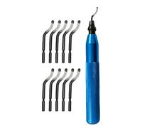 Entgratungswerkzeug 3D-Druck - Zubehör Anfasen Schnellarbeitsstahl | Entgratungswerkzeug Harz for Anfänger Metall Kupferrohr Innenentgratung Haushalt Werkzeuge Bastelprojekte Modellbau DIY Präzisi