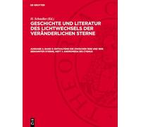 Enthaltend Die Zwischen 1938 Und 1958 Benannten Sterne, Heft 1: Andromeda Bis Cygnus (5)