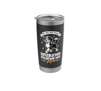Entlebuch Cane da montagna mamma Bicchiere termico in acciaio inox doppia parete