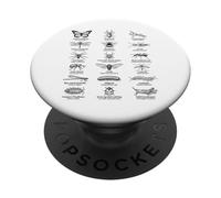 Entomologia Bug Specie Nomi Scientifica Storia Naturale PopSockets PopGrip Adesivo