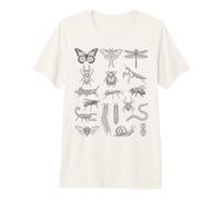 Entomologia Insetti Specie Grafico Scientifico Bug Tassonomia Maglietta Premium