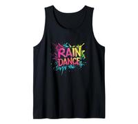 Entra nella felicità con questo divertimento Rain Dance Canotta