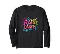 Entra nella felicità con questo divertimento Rain Dance Maglia a Manica