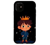 Entra nella regalità con questo nobile principe con la corona Custodia per iPhone 11