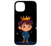 Entra nella regalità con questo nobile principe con la corona Custodia per iPhone 13
