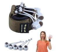 Entraîneur de doigts en silicone | Civière de de guitar Renforceur léger d'extenseu force de poignée de doigt our l'entraîne ment d