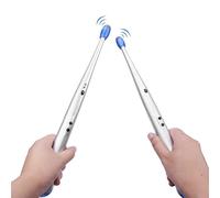 Entrambi digitali elettronici: bastoni del ritmo della batteria 'aria, bacchette del ritmo del LED, giocattolo a percussione portatile | Batteria con effetti sonori realistici, divertente