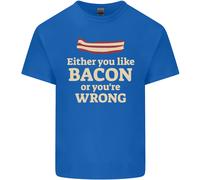 Entrambi You Like Bacon O Il Sbagliato Divertente T-Shirt Ragazzi Ragazze