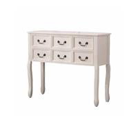 Entrance table， Tavolo d'ingresso moderno e minimalista in legno massello | Elegante credenza for corridoio e soggiorno,Console table with storage