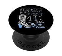 Entrando nel mio 44 ° compleanno con i miei stivali a terra PopSockets PopGrip Adesivo