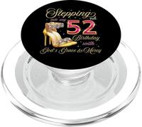 Entrando nel mio 52° compleanno con la grazia di Dio & Misericordia PopSockets PopGrip per MagSafe