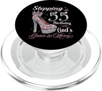 Entrando nel mio 55° compleanno con la grazia di Dio & Misericordia PopSockets PopGrip per MagSafe