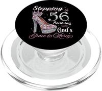 Entrando nel mio 56° compleanno con la grazia di Dio & Misericordia PopSockets PopGrip per MagSafe