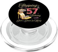 Entrando nel mio 57° compleanno con la grazia di Dio & Misericordia PopSockets PopGrip per MagSafe