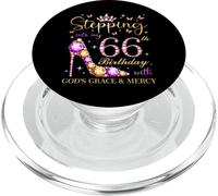 Entrando nel mio 66° compleanno con la grazia di Dio & Misericordia PopSockets PopGrip per MagSafe