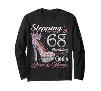 Entrando nel Mio 68° Compleanno con la Grazia di Dio & Misericordia Maglia a Manica