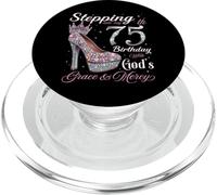 Entrando nel mio 75° compleanno con la grazia di Dio & Misericordia PopSockets PopGrip per MagSafe