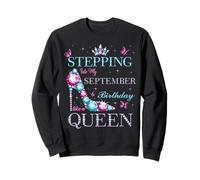 Entrando nel Mio Compleanno di Settembre Come Una Regina Felpa