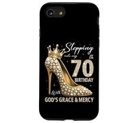 Entrando nel mio settantesimo compleanno con la grazia di Dio & Misericordia Custodia per iPhone SE (2020) / 7 / 8