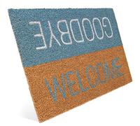 Entrando Zerbino in cocco 40 x 60 cm - 20 motivi eleganti - per esterni, robusto, antiscivolo, ideale per porta di casa coperta (Welcome & Goodbye)