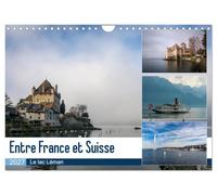 Entre France et Suisse, le lac Léman (Calendrier mural 2027 DIN A4 vertical), CALVENDO calendrier mensuel: Quelques visages du lac Léman