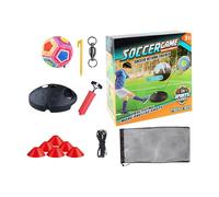 Entrenador De Fútbol, Equipo De Práctica Con Cordón Elástico Y Bolsa De Rebote, Ideal Para Entrenamiento Individual, Mejorar Precisión De Pase, Control De Balón, Preparación Física Y Técnica En Jugado
