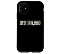 Entrepreneur Businessman - Funny CEO,000,000 Millionaire CEO Custodia per iPhone 11