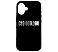 Entrepreneur Businessman - Funny CEO,000,000 Millionaire CEO Custodia per iPhone 16