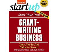 Entrepreneur Press Rich Mint Start Your Own Grant Writing Business (Tascabile)
