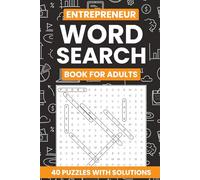 Entrepreneur Word Search Book for Adults