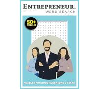 Entrepreneur Word Search Puzzle Book: Word Searches with Easy to Read Print about Business, Finance, Entrepreneurship and More | 6x9 inches, 110 pages ... Gift for Vacations, Holidays, and Free Time