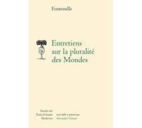 Entretiens Sur La Pluralite Des Mondes