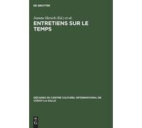 Entretiens Sur Le Temps (Copertina rigida)