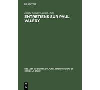 Entretiens sur Paul Valéry (Copertina rigida)