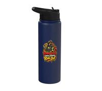 Entro Quando Gli Altri Escono Vigile Del Fuoco Stainless Steel Insulated Water Bottle