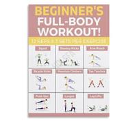 Entry Full Body Routine Poster Fitness Starter Kit