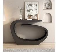 Entryway Table, Console Table, Sofa Table, Console Tables for Entryway, Modern Decorative, for Home, Living Room, Bedroom, Entertainment Room, Office(Black,100x30x85cm)