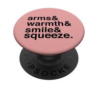 Entusiasta Dell'abbraccio Sincero, Comfort Accogliente PopSockets PopGrip Adesivo