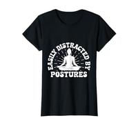 Entusiasti di Pilates Easily Distracted By Postures Pilates Maglietta