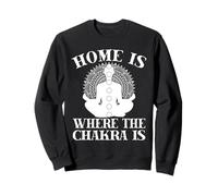 Entusiasti Di Pilates Home Is Where The Chakra Is Pilates Felpa